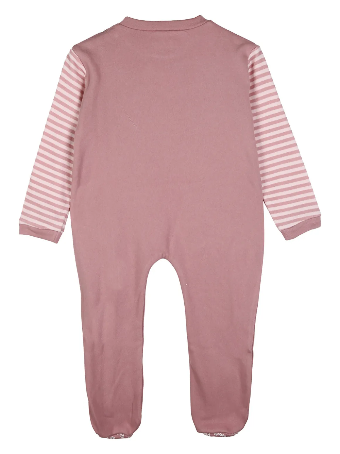 Pastello Pigiama intero da neonata con zip intera - fucsia