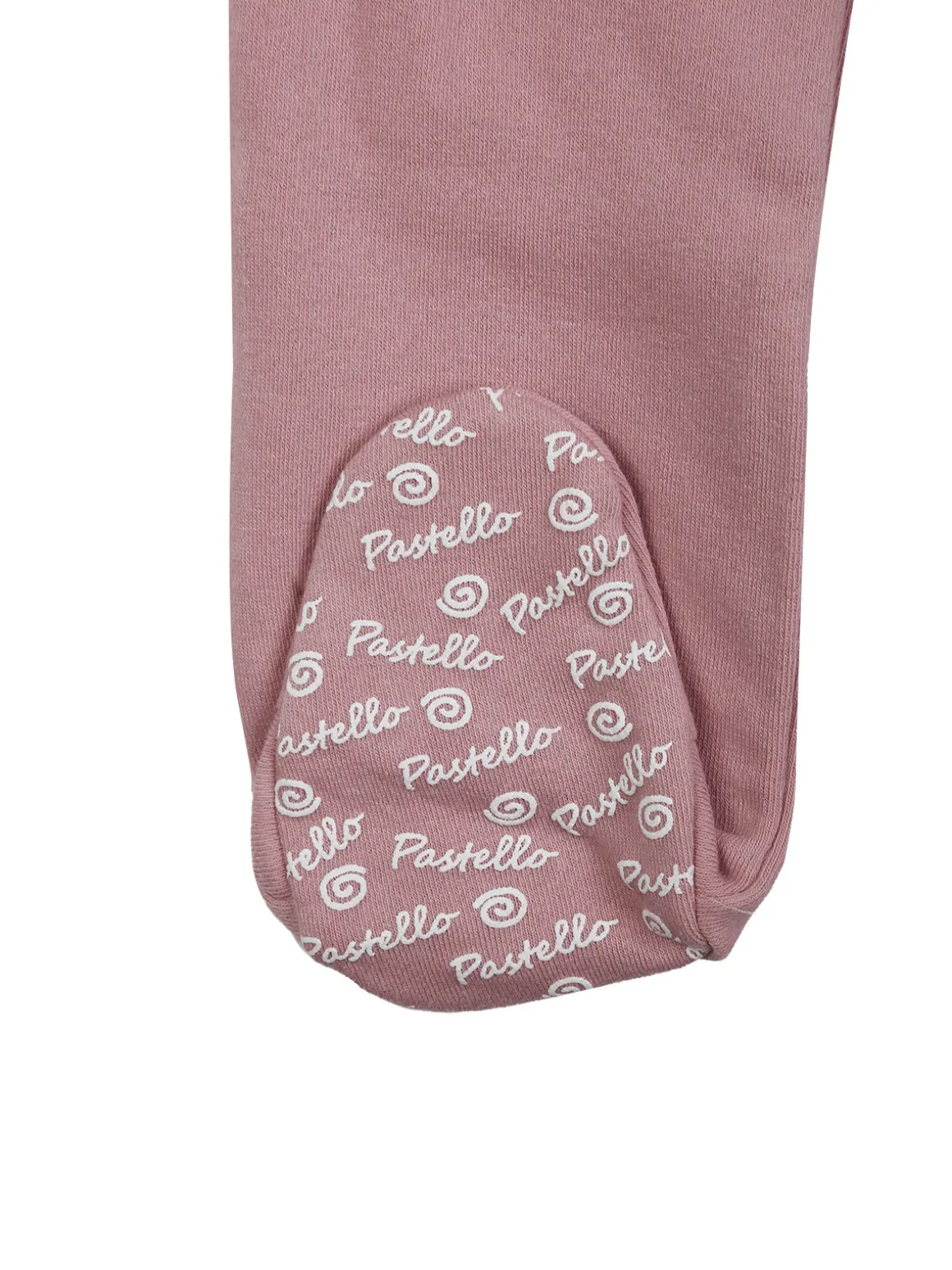 Pastello Pigiama intero da neonata con zip intera - fucsia