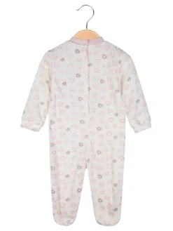Pastello Tutina in ciniglia da neonata - rosa