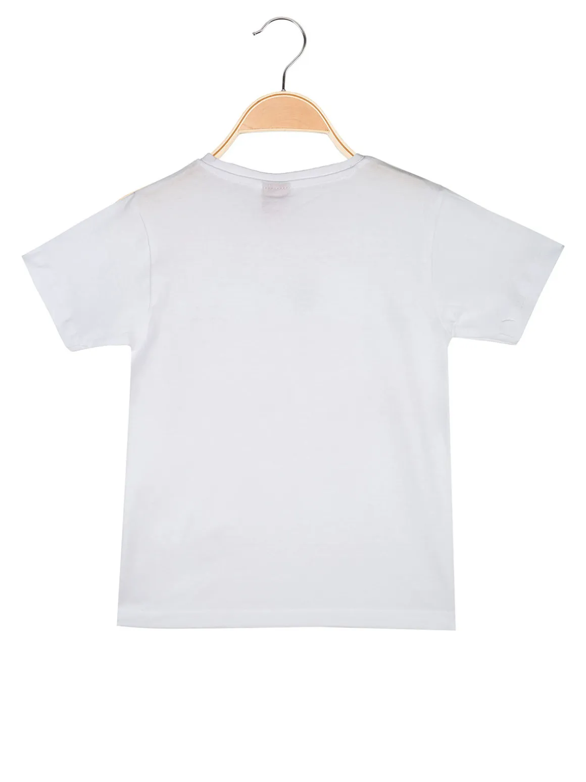 Peanuts T-shirt da bambino in cotone con stampa - bianco