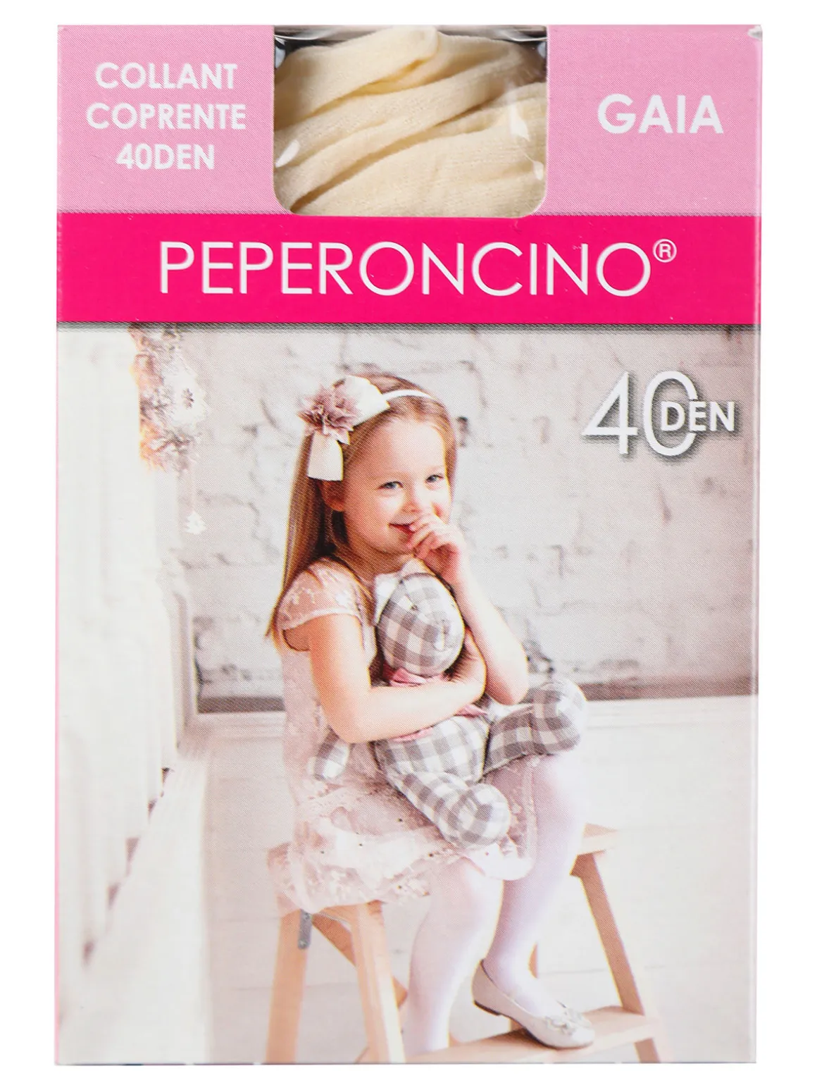Peperoncino Collant coprente bambina 40 DENARI