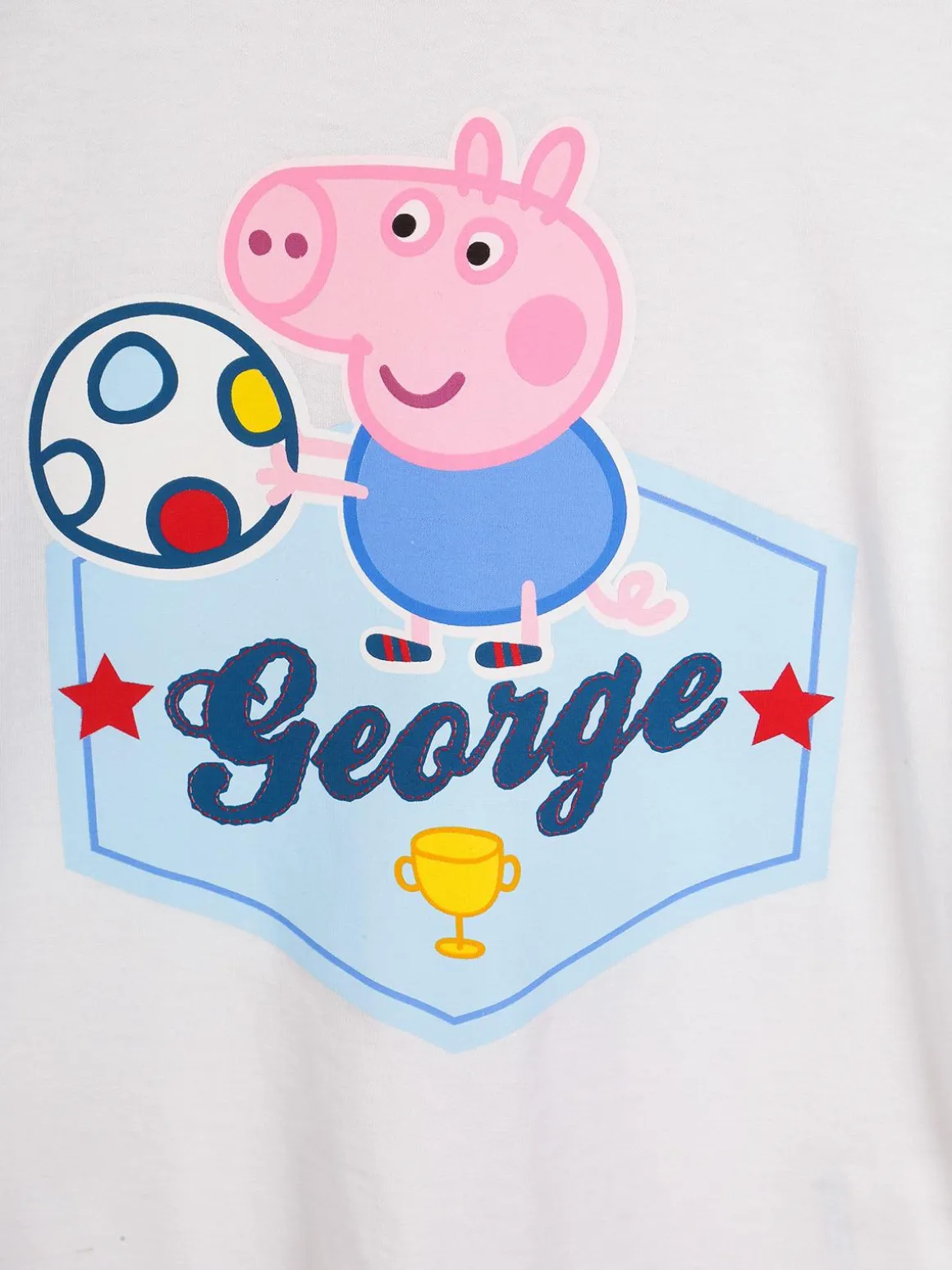 Peppa Pig Pigiama corto bimbo con stampa george