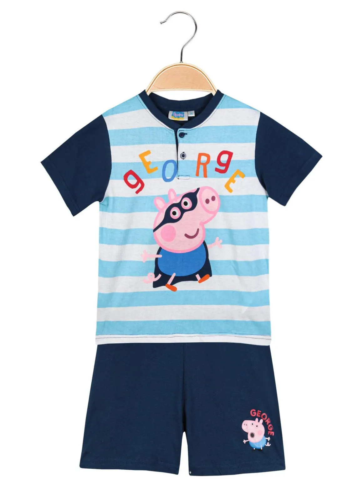 Peppa Pig Pigiama corto bimbo George