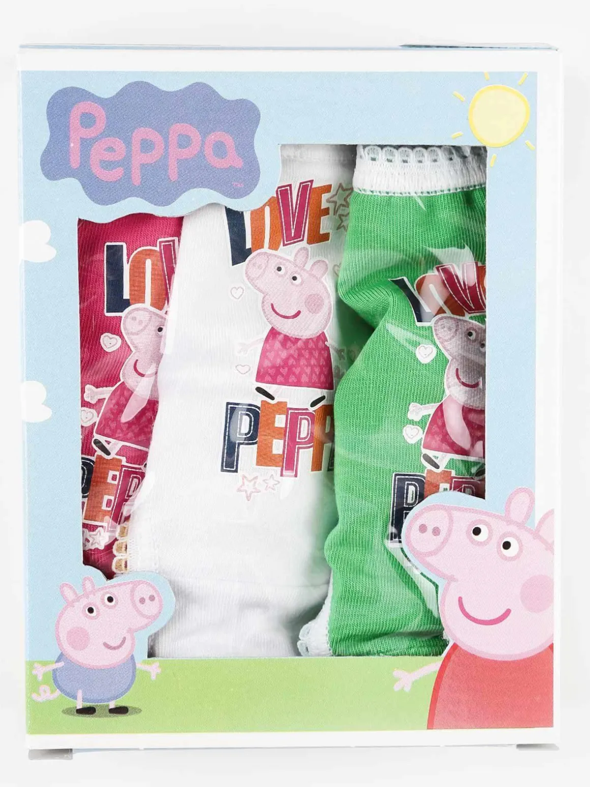 Peppa Pig Tris di slip bambina