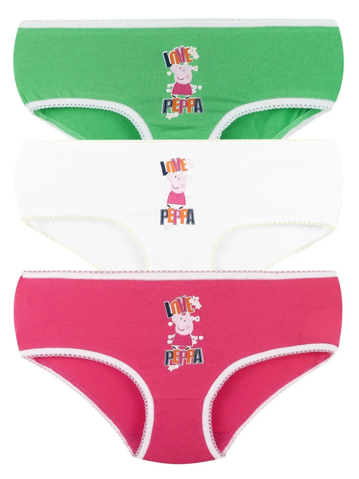 Peppa Pig Tris di slip bambina