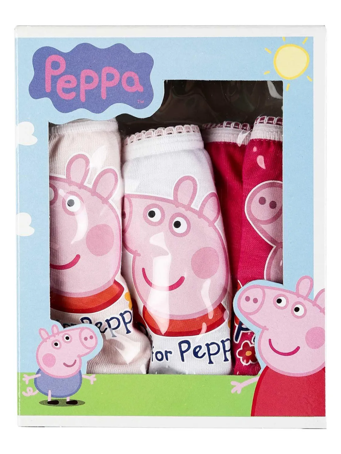 Peppa Pig Tris slip bambina con stampa