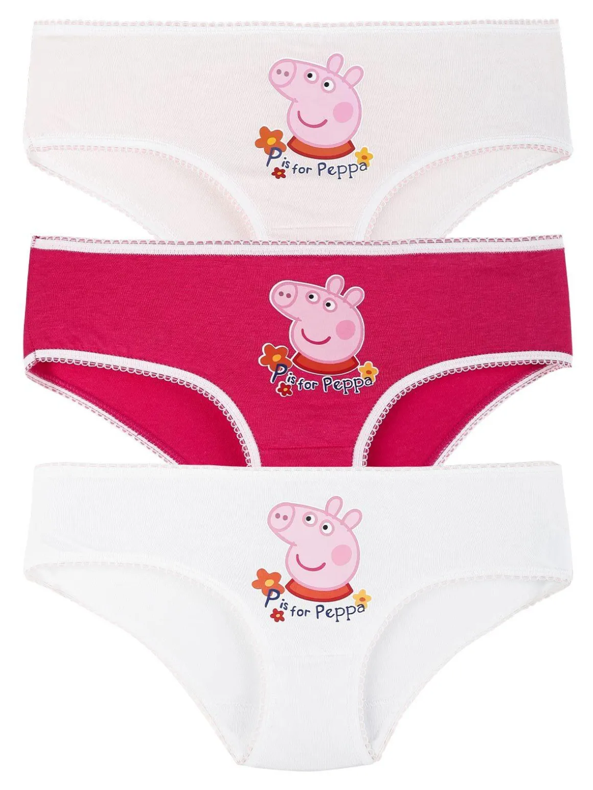 Peppa Pig Tris slip bambina con stampa