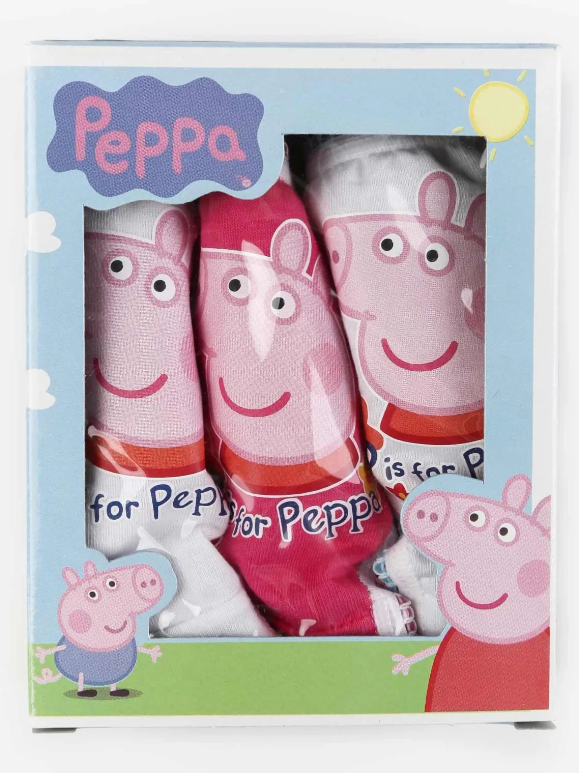 Peppa Pig Tris slip bambina in cotone