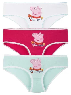 Peppa Pig Tris slip bambina in cotone