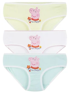 Peppa Pig Tris slip bambina in cotone