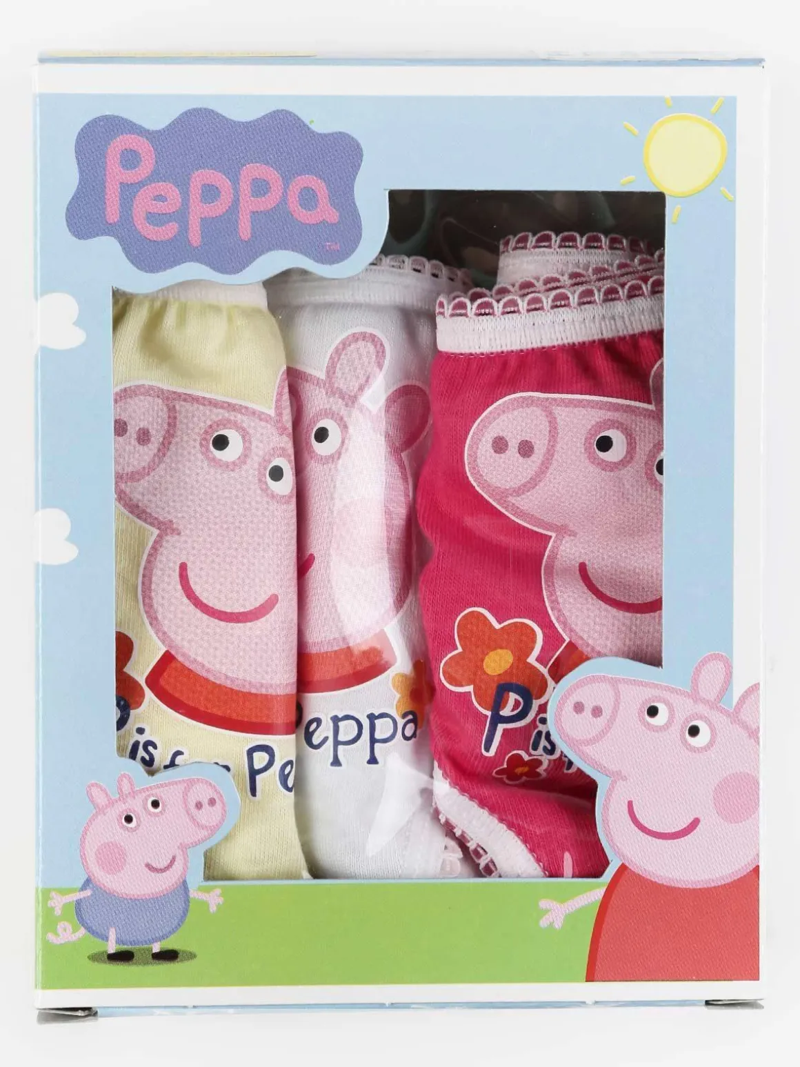 Peppa Pig Tris slip bambina in cotone