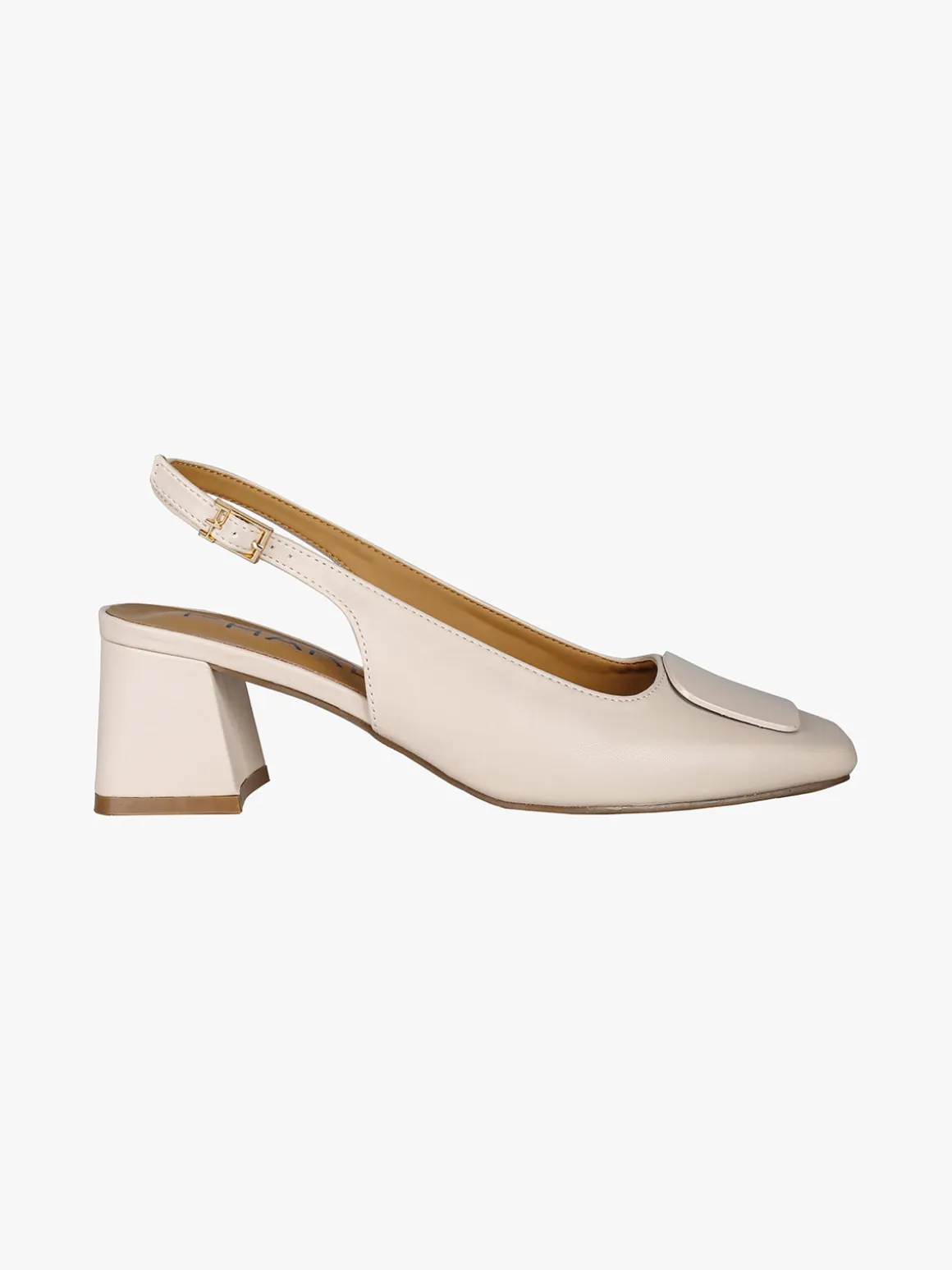 Phard Slingback donna aperte dietro con punta quadrata