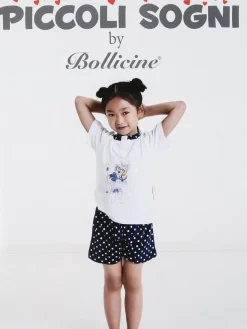 Piccoli Sogni Pigiama corto in cotone da bambina