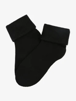 Pierre Cardin Calze soft donna con bordo di pelo - nero