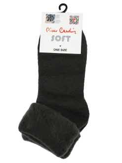Pierre Cardin Calze soft donna con bordo di pelo - militare