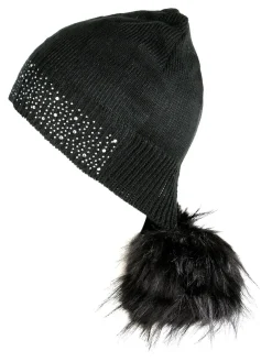 Pierre Cardin Cappellino con strass e pompon
