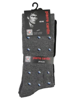 Pierre Cardin Confezione da 3 paia di calze lunghe uomo