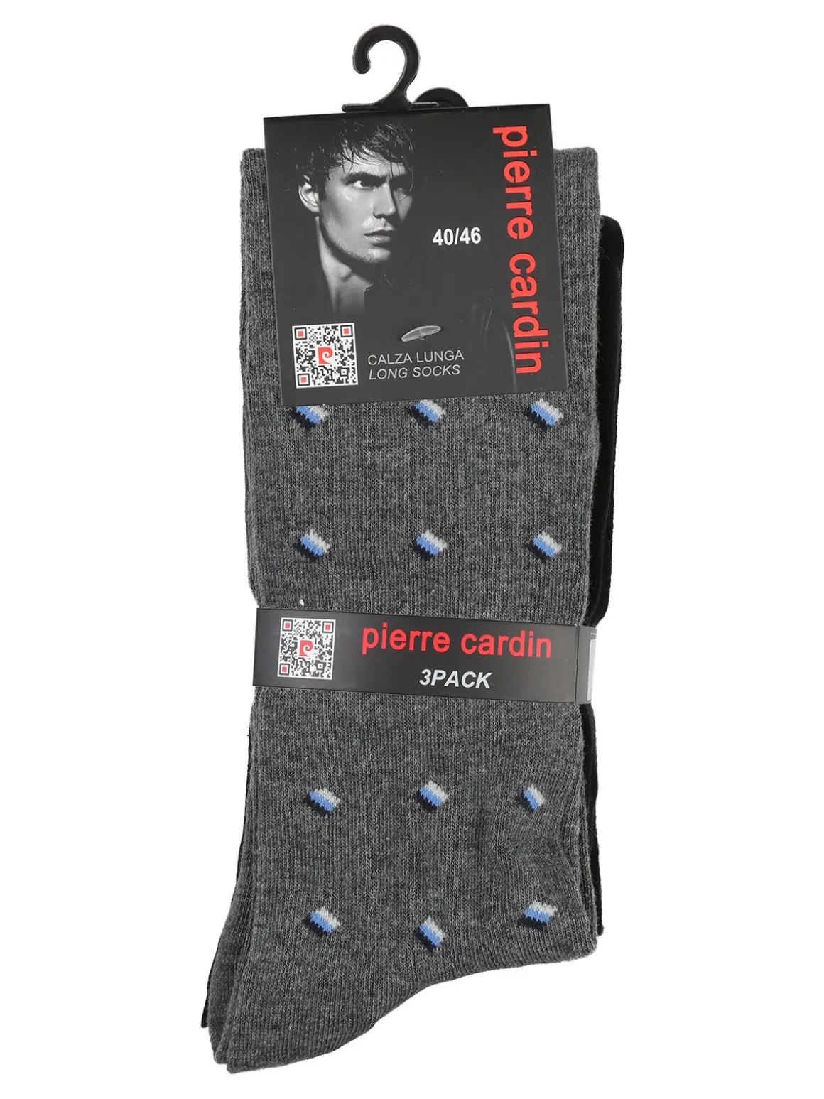 Pierre Cardin Confezione da 3 paia di calze lunghe uomo
