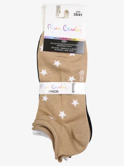 Pierre Cardin Confezione da 3 paia di calze corte da donna in filo di scozia