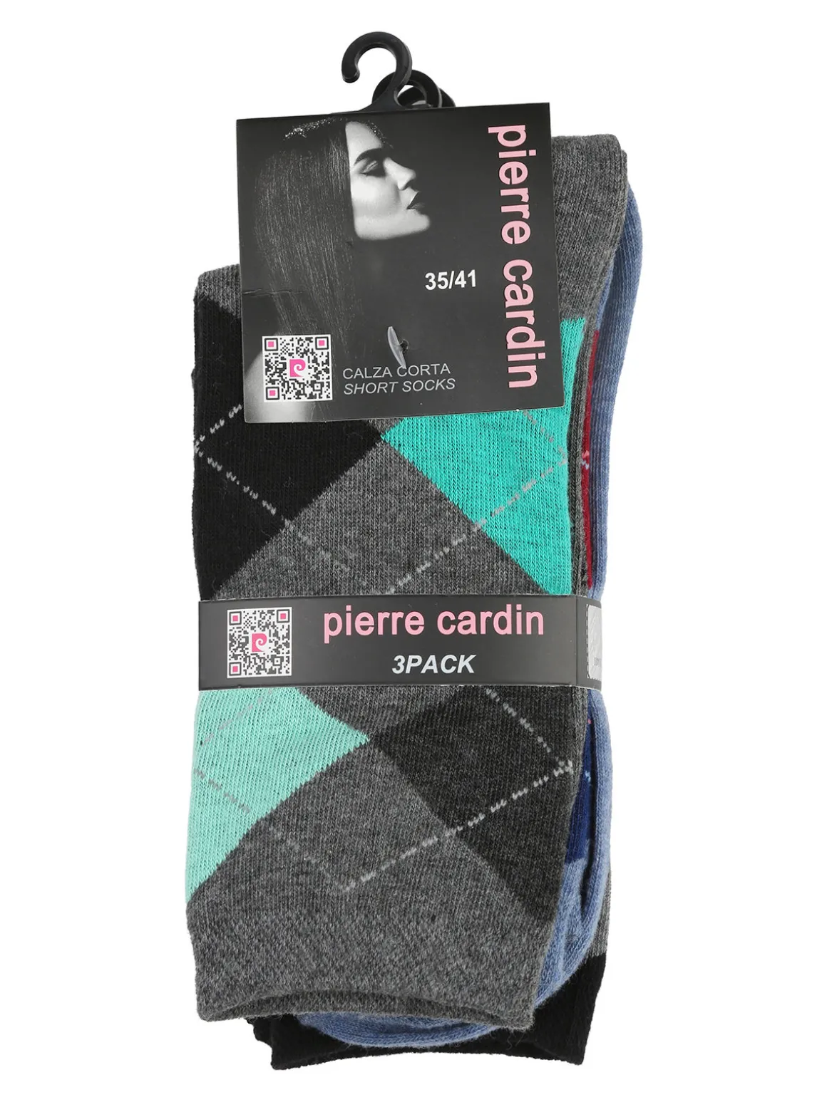 Pierre Cardin Confezione da 3 paia di calze corte donna
