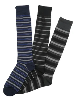 Pierre Cardin Confezione da 3 paia di calze lunghe da uomo in filo di scozia