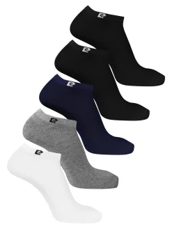 Pierre Cardin Confezione da 5 paia di calze corte da uomo in cotone