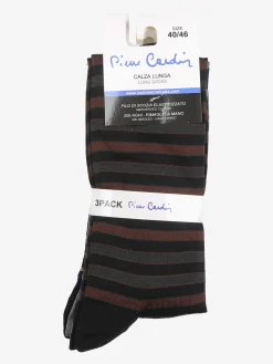 Pierre Cardin Confezione da 3 paia di calze lunghe da uomo in filo di scozia
