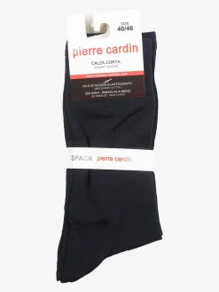 Pierre Cardin Confezione da 3 paia di calze corte da uomo in filo di scozia
