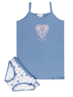 Pierre Cardin Coordinato intimo bambina con stampe