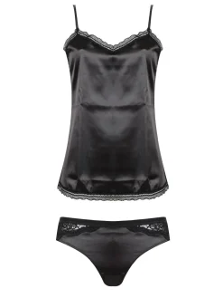 Pierre Cardin Coordinato intimo donna effetto raso