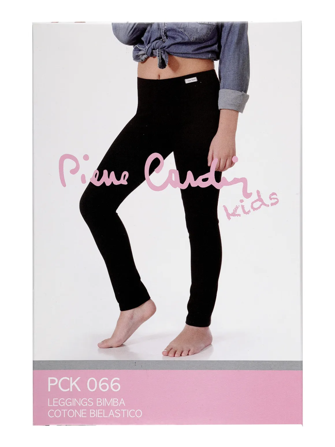 Pierre Cardin Leggings bambina in cotone elasticizzato