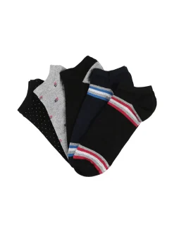 Pierre Cardin 5 Paia di calze corte da uomo in cotone