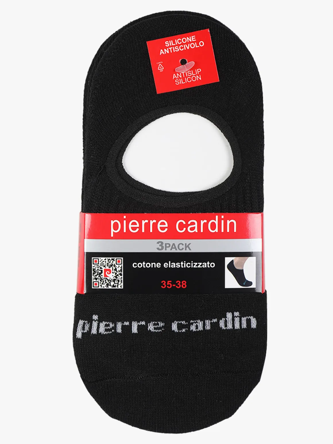Pierre Cardin Set da 3 paia di fantasmini unisex