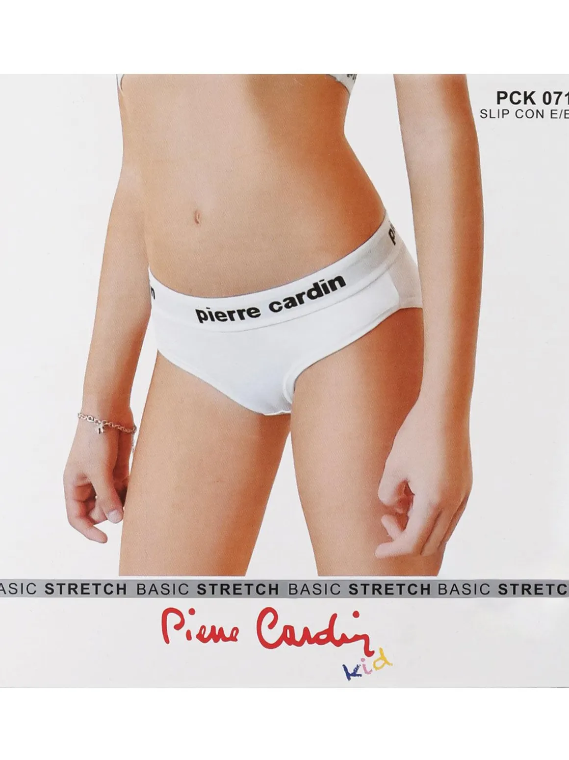 Pierre Cardin Slip bambina con fascia elastica