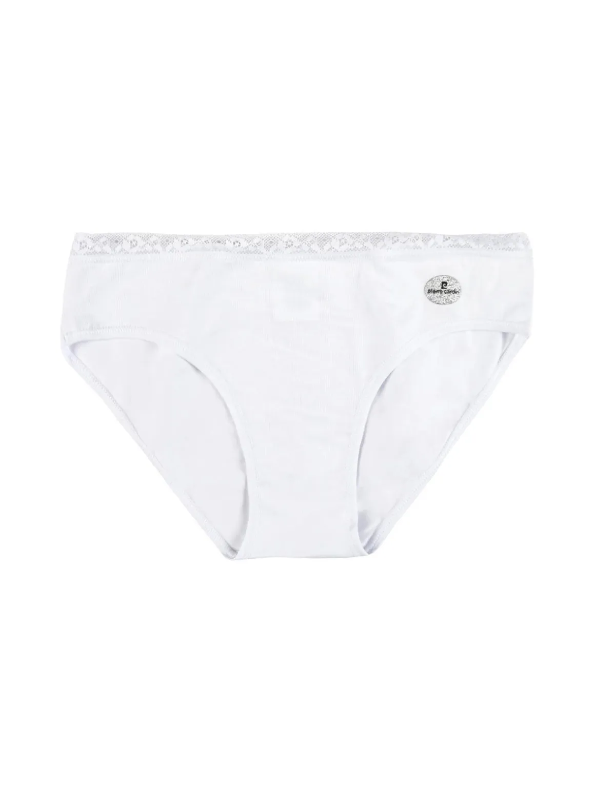 Pierre Cardin Slip in cotone con pizzo