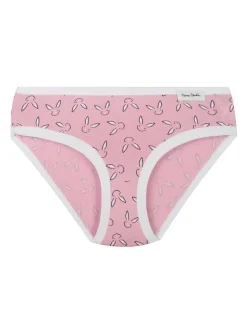 Pierre Cardin Tris di slip da bambina in cotone
