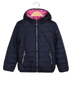 Pink Baby Giubbotto imbottito da bambina reversibile