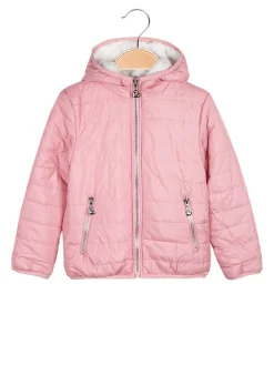 Pink Baby Giubbotto imbottito da bambina reversibile