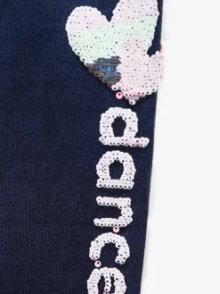 Pink Baby Jeggings bimba con paillettes