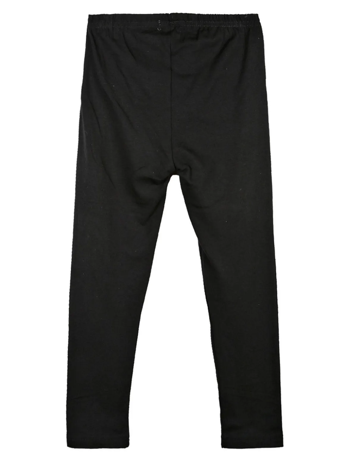 Pink Baby Leggings bimba neri in caldo cotone
