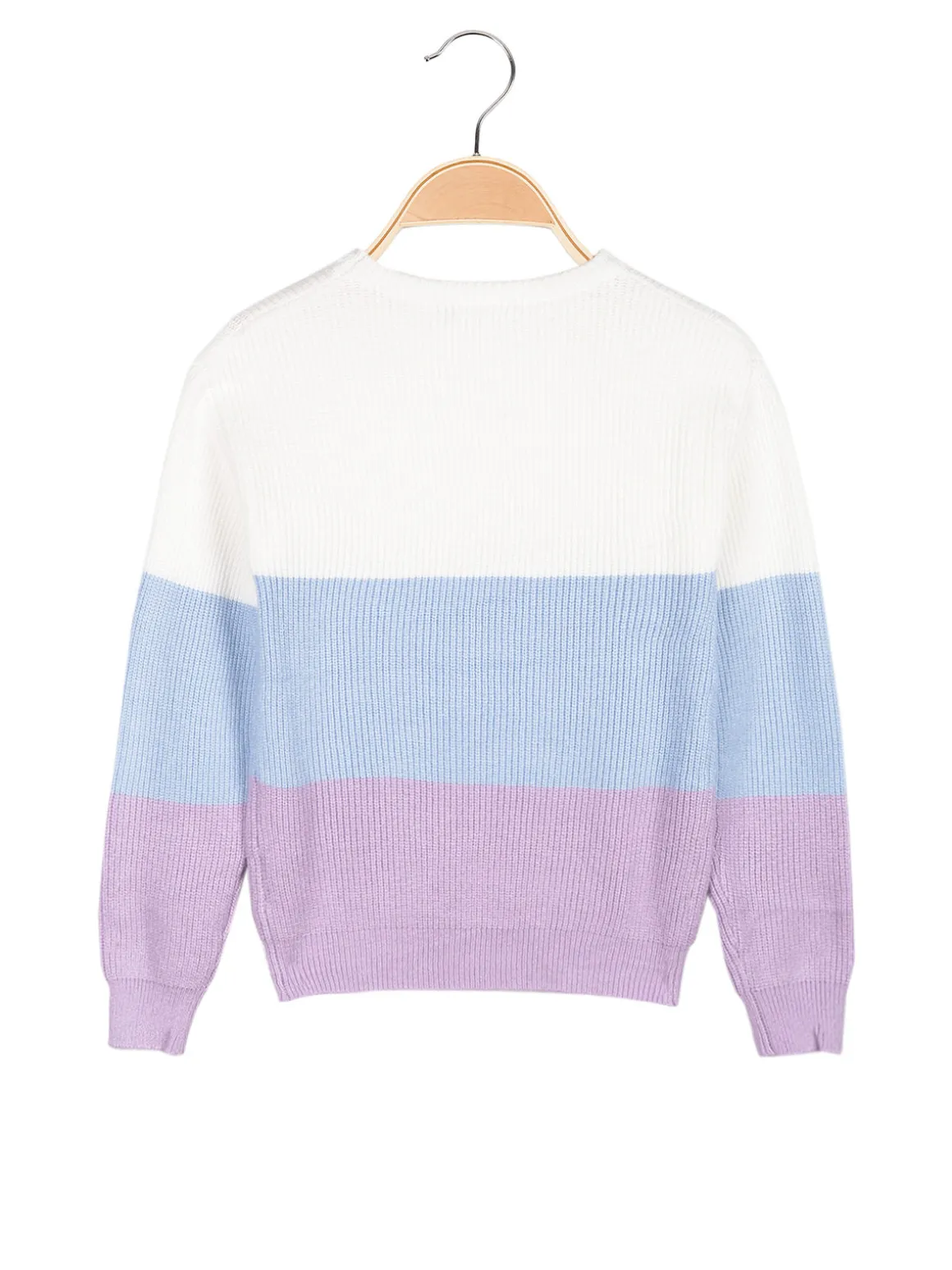 Pink Baby Maglioncino bimba a blocchi di colore