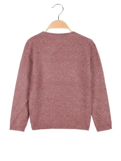 Pink Baby Maglioncino da bimba con pailettes