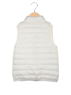 Pink Baby Smanicato da bambina imbottito con zip