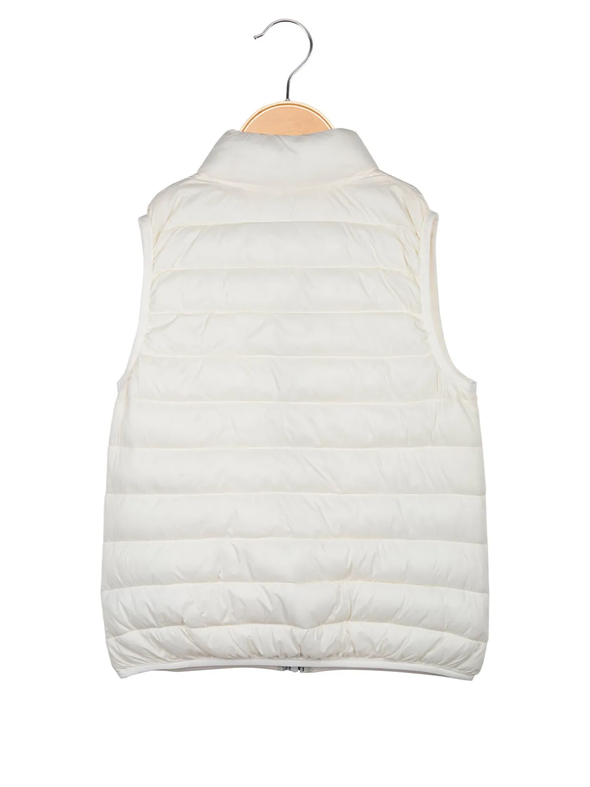 Pink Baby Smanicato da bambina imbottito con zip