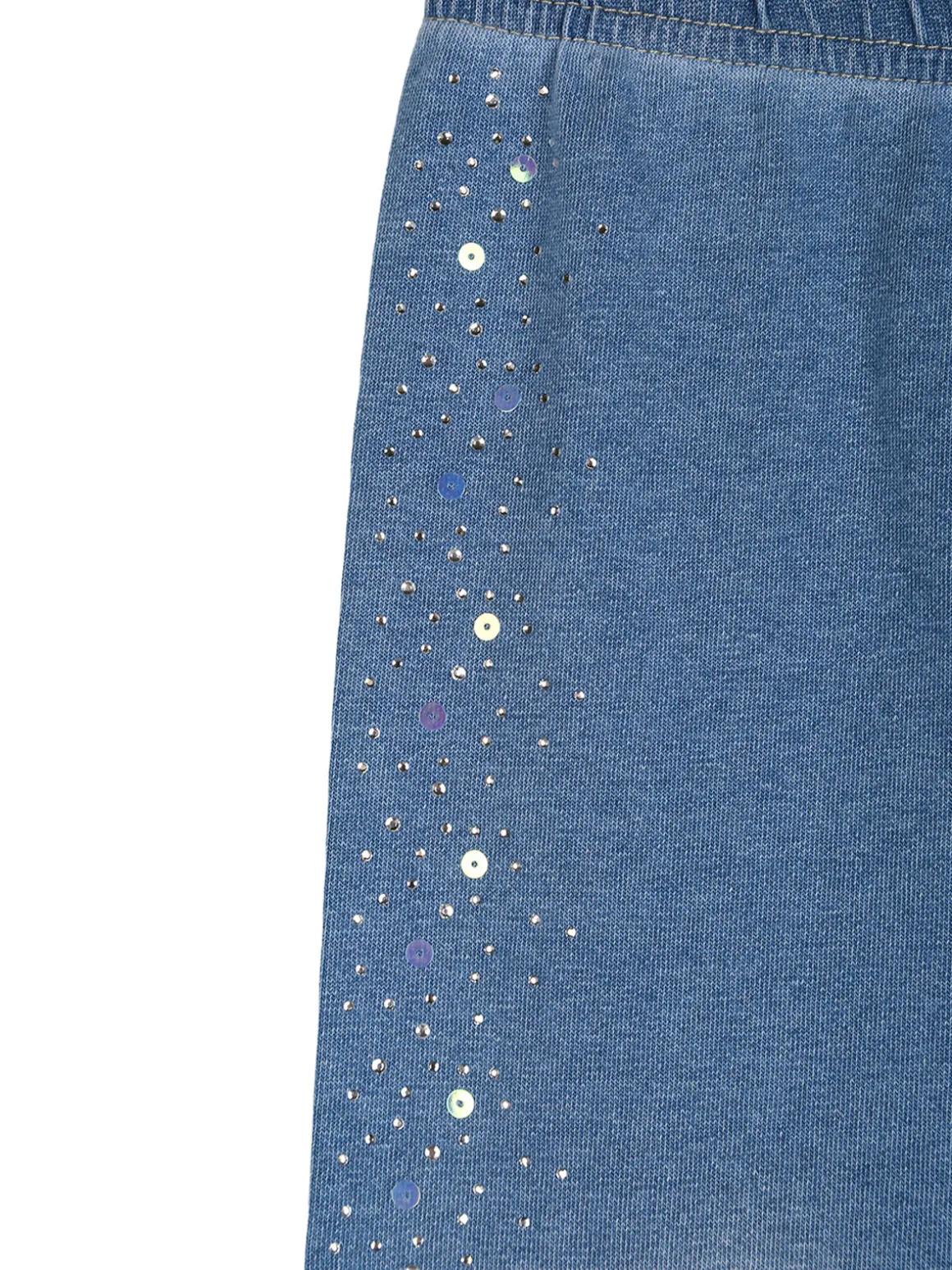 Pink Girl Jeggings da bambina con strass - jeans
