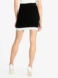 Pink Intimo Minigonna donna in maglia con bottoni
