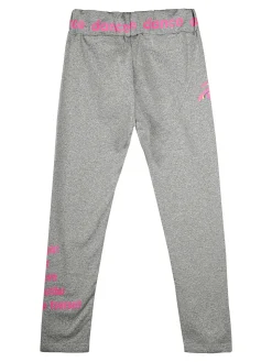 Pink Rabbit Leggings da ragazza felpato - grigio