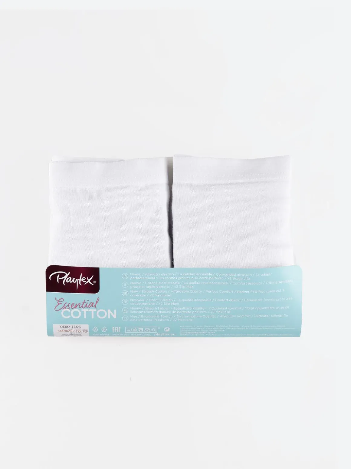 Playtex Slip maxi in cotone elasticizzato pacco da 2 pezzi