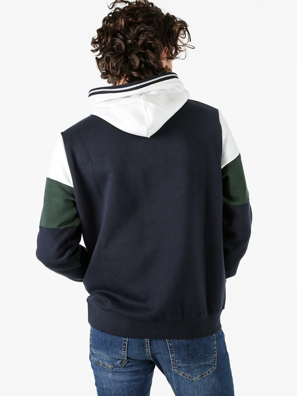 Polo Club Felpa da uomo con cappuccio - blu scuro