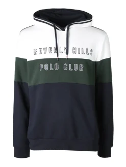 Polo Club Felpa da uomo con cappuccio - blu scuro